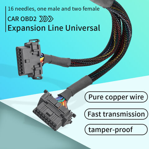 Adaptador de Cable de 16 pines a ISO, Enchufe Macho de 16P, Conector ISO,  Arnés de