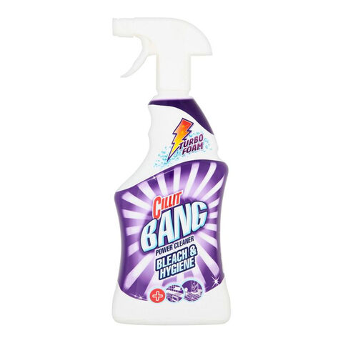 View on Cillit Bang All Purpose Bath Cleaner Detergent Bottles in