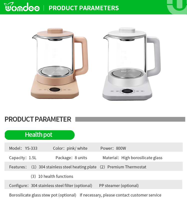 1.5l Digital Glass Electric Water Kettles Explore China Wholesale