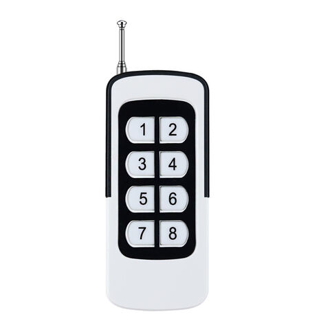 Buy Wholesale China Ac 220v 8 Channel Remote Control Switch Kit 433mhz  Fixed Learning Code Garage Door Gate Led Lights Remote Control Set & Switch  at USD 28.39