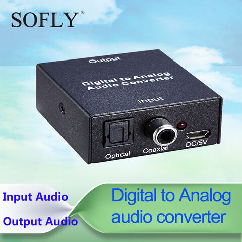 Convertidor Audio Digital Optico A Analogico RCA DBLUE
