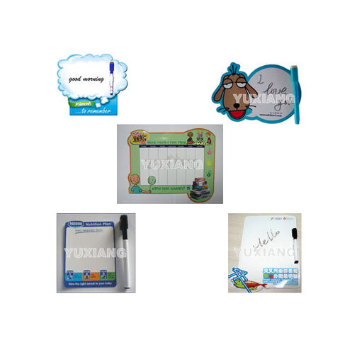 Magnetische trocken abwischbare Schreibtafel, kundenspezifische Formen sind willkommen. Perfekt für Hersteller und Händler.