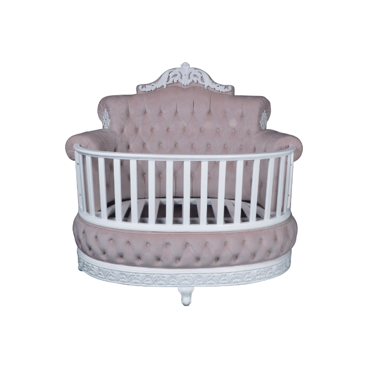 Kids Cribs Luxury Royal European Style Kids Furniture Baby Cots New Born Baby Cribs Baby Bed New Born Elegant High Quality Kids Cribs Baby Crib Rocking Chair Baby Bed Set Baby Cot