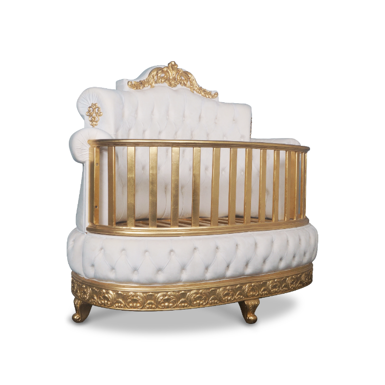 Luxury royal baby store crib