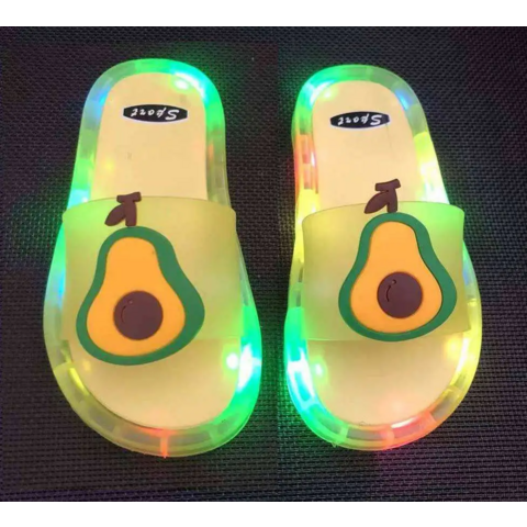 Boys light up store slippers