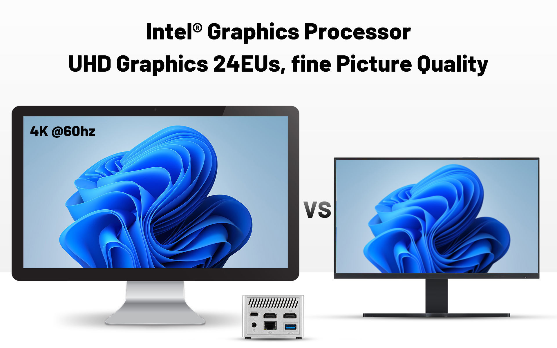 Ac Input Desktop Computer Compact Ac8-m N100 With In-tel 12th Gen Processor Tdp: 6w,rj45 Lan,m.2 ...