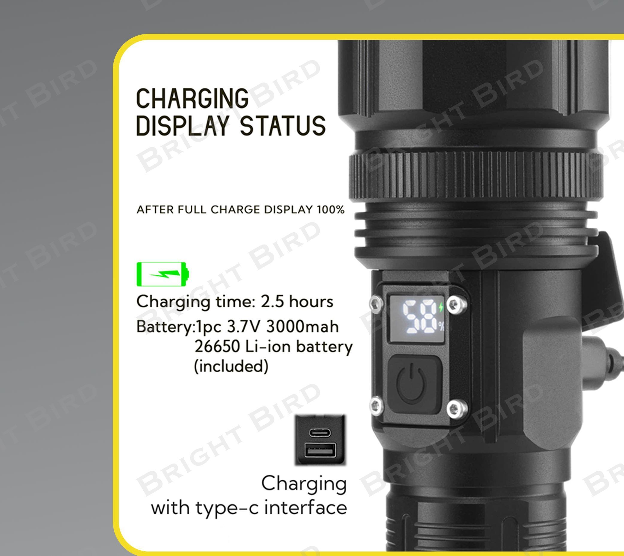 Buy Wholesale China Outdoor Multifunctional Flashlight Rechargeable ...