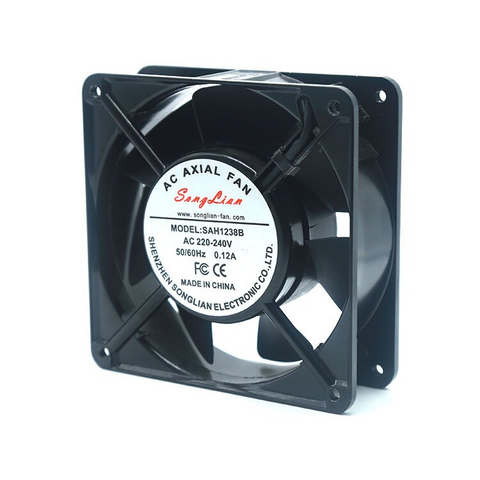AC 1238 12038 Leiser Muffin lüfter 120V AC 120mm x 38mm Niedrig geschwindigkeit CE-zertifiziert für DIY Kühler lüftungs auspuff projekte