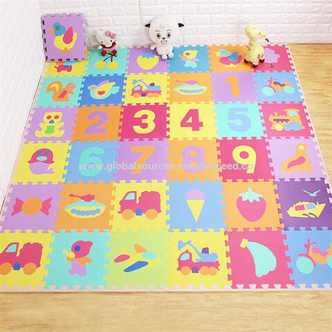 Baby Foam Play Mat with Fence (36 Foam Tiles)