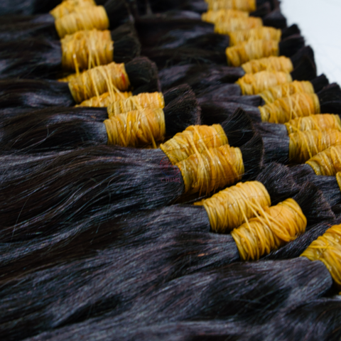 Vietnamese Virgin Raw Hair Bundle For Bleaching Double Quality Hair Extensions Human Hair In Bulk