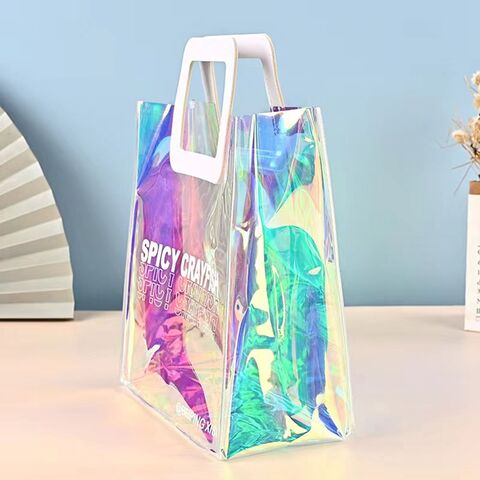 Praia Bolsos Transparentes Bolsa Feminina Praia Impermeavel