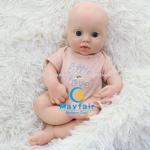 Realistic Wholesale doll making supplies silicone baby doll reborn With  Lifelike Features 