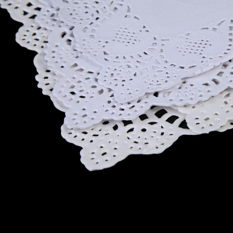 Buy Wholesale China Assorted Sizes Rectangle Paper Lace Table Doilies White  Decorative Tableware Placemats Paper Mats & Decorative Table Mat Placemat  Table Pad