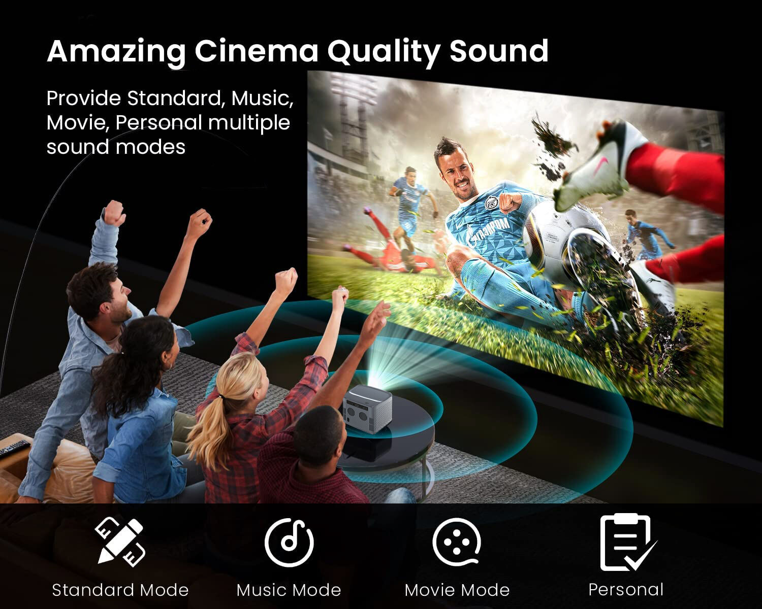 Buy Wholesale China Portable Led Proyector Home Theatre Beamer For Outdoor Lcd Projector Video ...