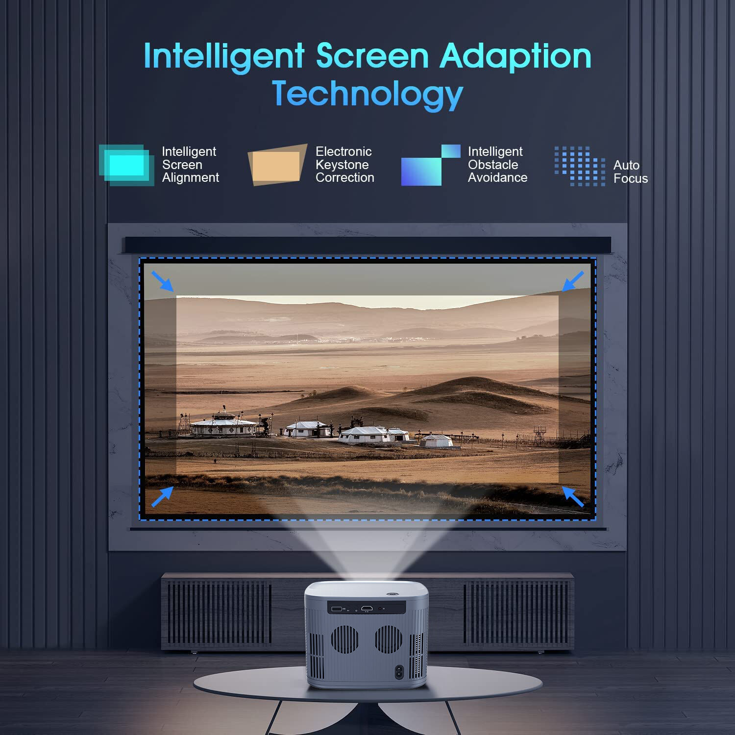 Buy Wholesale China Portable Led Proyector Home Theatre Beamer For Outdoor Lcd Projector Video ...