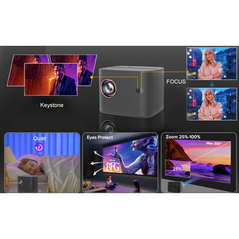 Generic Projecteur Vidéo Home Cinéma - Wifi - Prix pas cher