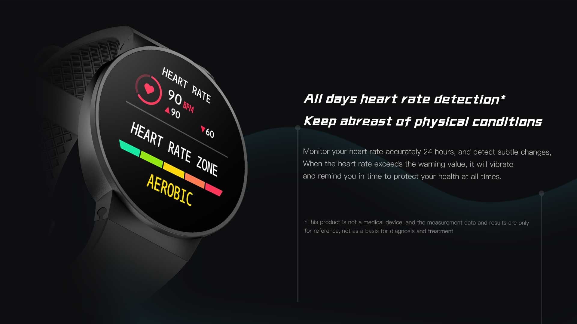 Luxury Smartwatch with Bright and Vivid Screen Support Real Blood Oxygen  Monitoring Mental Stress Monitoring Mood Condition Monitoring Breath  Training - China Smart Watch and Fitness Tracker price