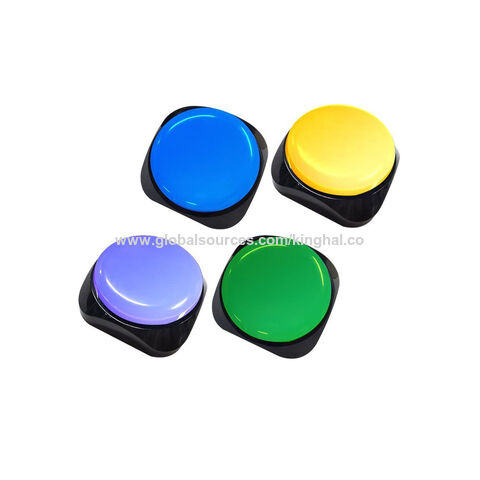 Achetez en gros Bouton Vocal Enregistrable 4 Pack Communication Formation  Buzzer Parler Bouton Pour Chiens, Chats, Animaux De Compagnie Chine et  Enregistreur Vocal à 8 USD