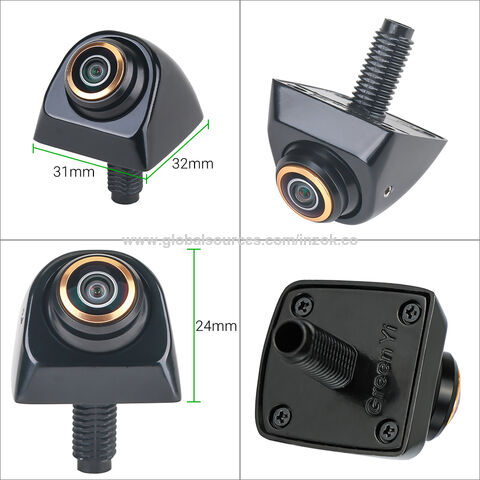 GreenYi AHD 1080P Front Side Rear View Camera Night Vision Fisheye  Golden/Black Lens Car Reverse