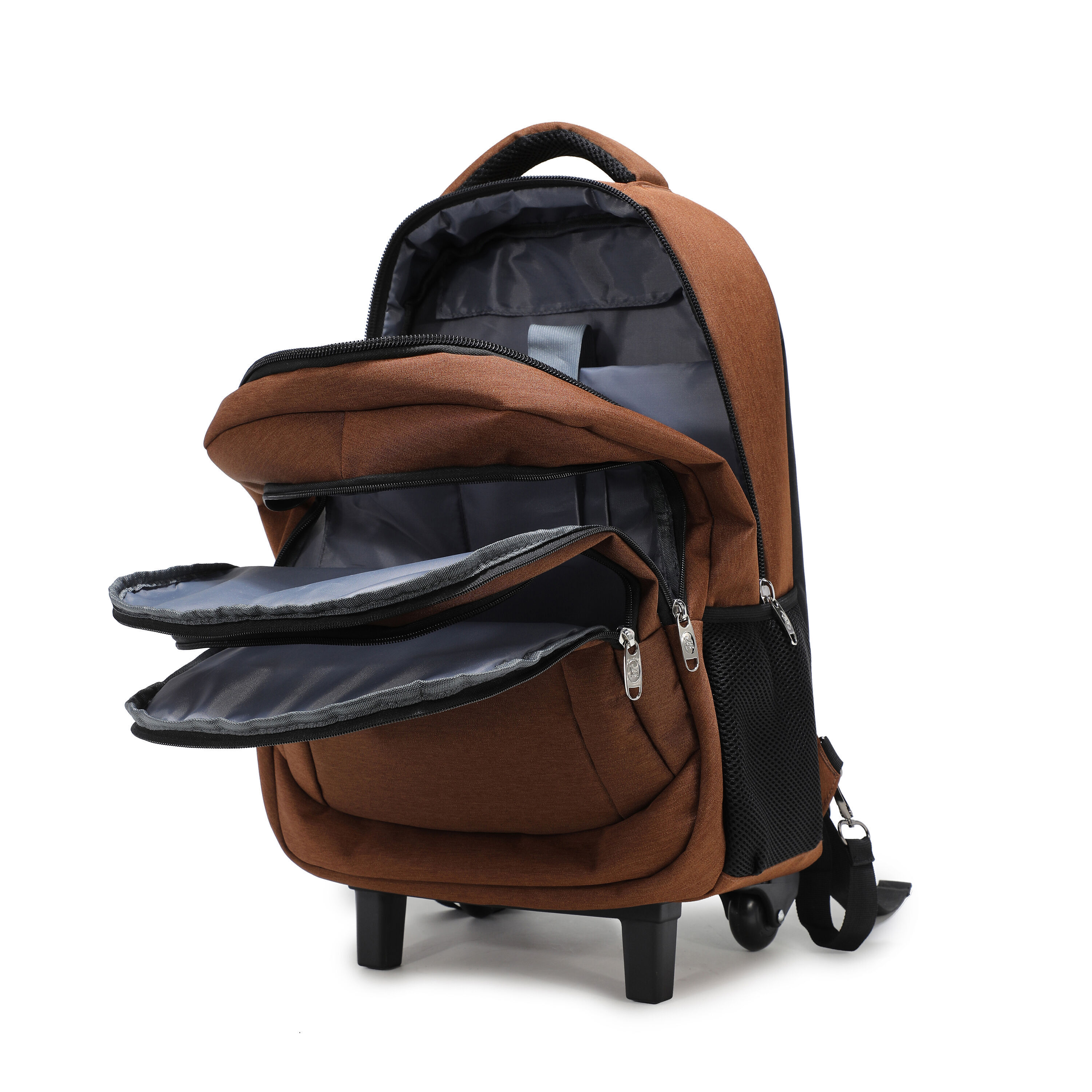 Wheeled Backpack Business Travel Trolley Backpack With Wheels School