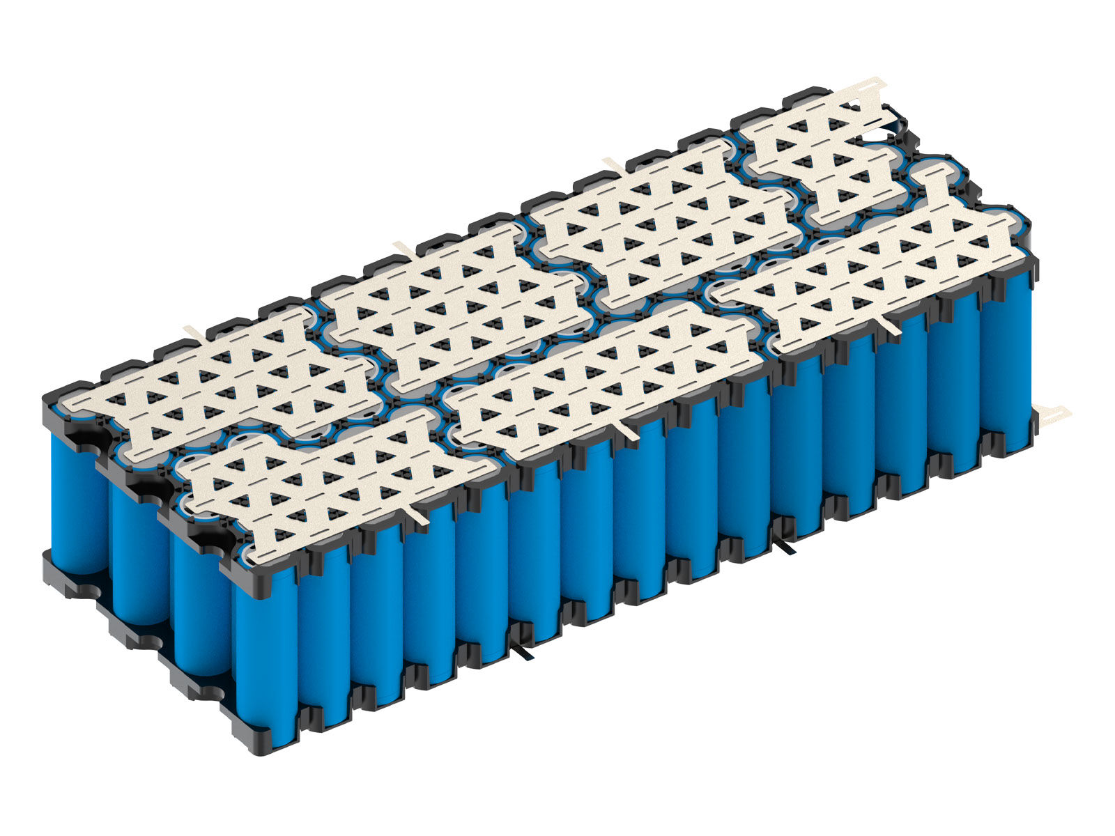 Buy Wholesale China 8p13s Cell Haiba Battery Pack Holder Con Fogli ...