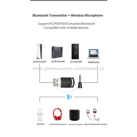 USB Adapter Bluetooth-compatible Transmitter For PS4 Playstation