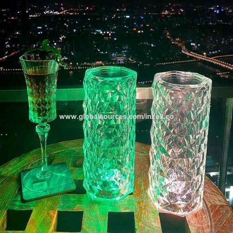 Buy Wholesale China Wholesale Lamp Leds Crystal Table Lamp Type C Usb  Rechargeable Remote Control 16 Color Led Night Lights & Lamp Leds at USD  2.6