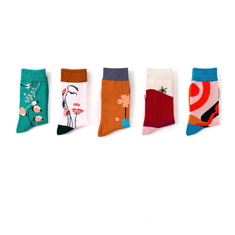 Calcetines duraderos de venta directa de fábrica, calcetines transpirables, calcetines de moda