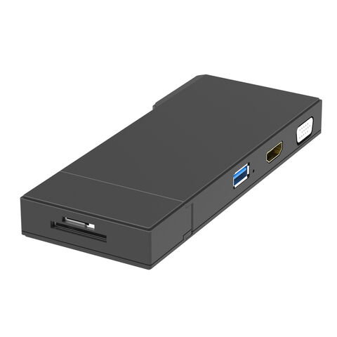 قارئ بطاقات SD/TF متعدد الرؤوس مزدوج USB 3.0 محول عرض