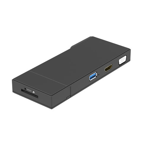 قارئ بطاقات SD/TF متعدد الرؤوس مزدوج USB 3.0 محول عرض