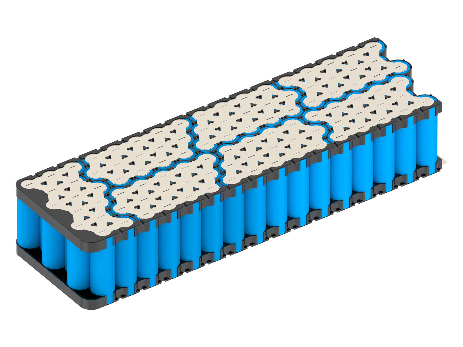 Buy Wholesale China 7p14s Cell Haiba Battery Pack Holder Con Fogli ...