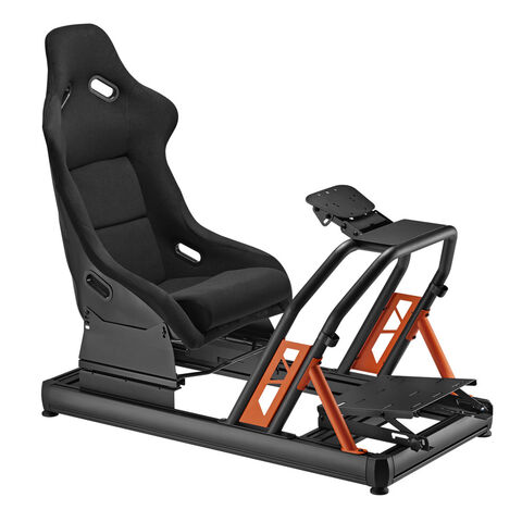 Compre Alumínio Gaming Racing Sim Simulator Cockpit Driving Rig Para Ps4 Ps5  Xbox Pc G25 G27 G29 G920 Carro Gtr Simracing Assento e Cockpit Simulador De  Corrida de China por grosso por