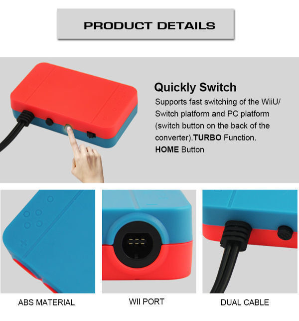 Amazon.com: Brook Super Converter - Wii U to SW, Wii Retro