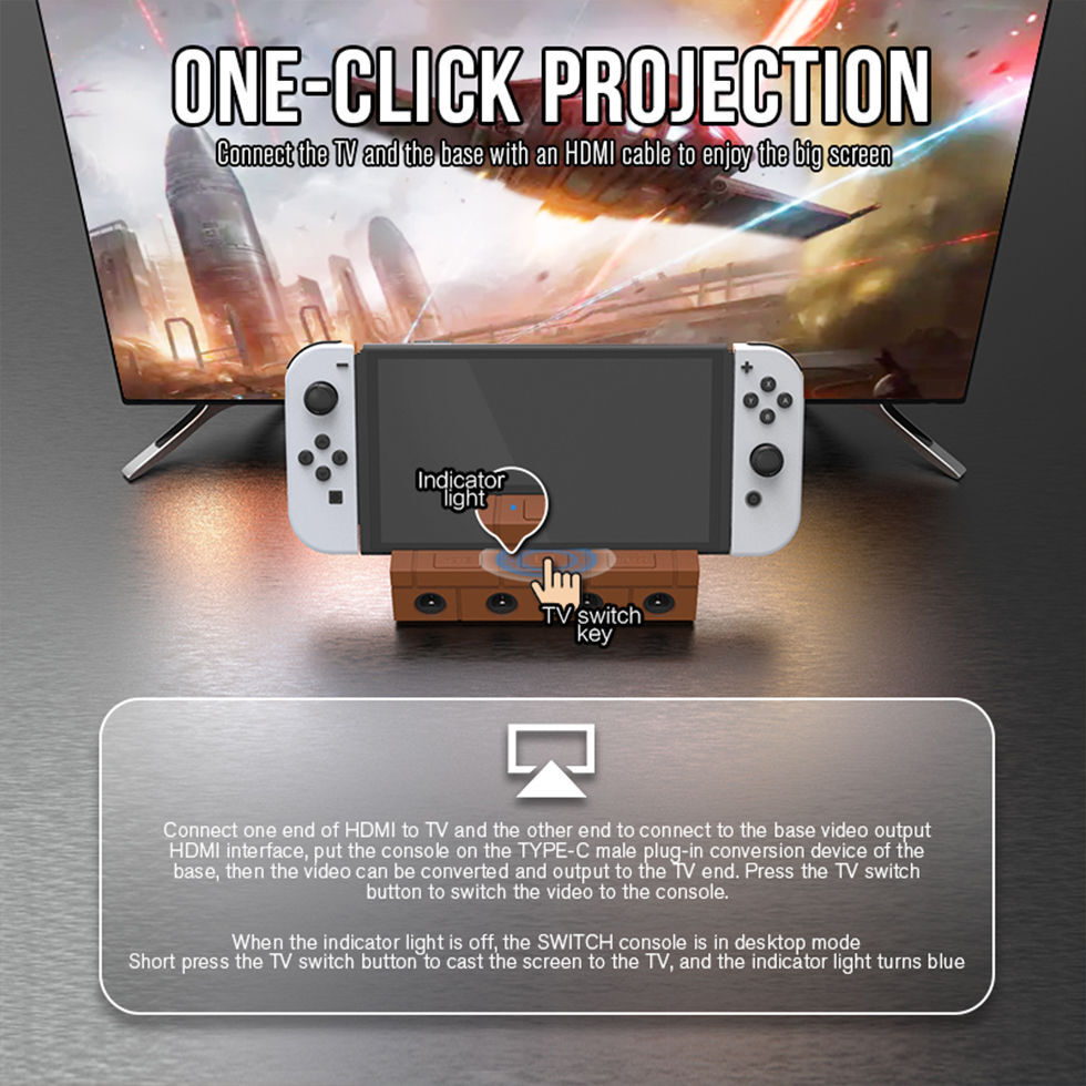 Docking Station Can I Use My Switch Lite On Tv BOXPSII TV Dock