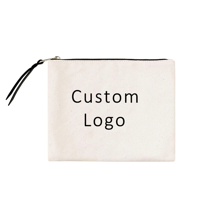 Small Eco Friendly Custom Cotton Blank Zipper Pouch Make up Bags Plain  Cotton Canvas Makeup Cosmetic Bag with Logo - China Makeup Portable Travel  Bag and Fashion Portable Makeup Bag price