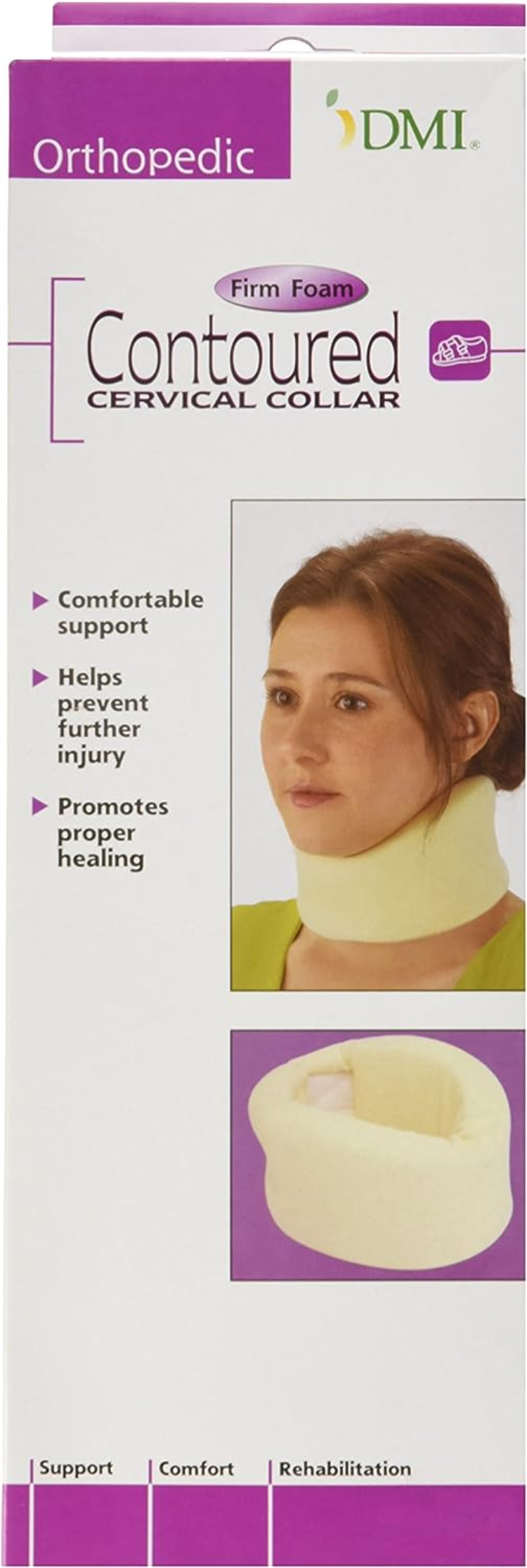  DMI Soft Foam Cervical Collar Neck Support Brace