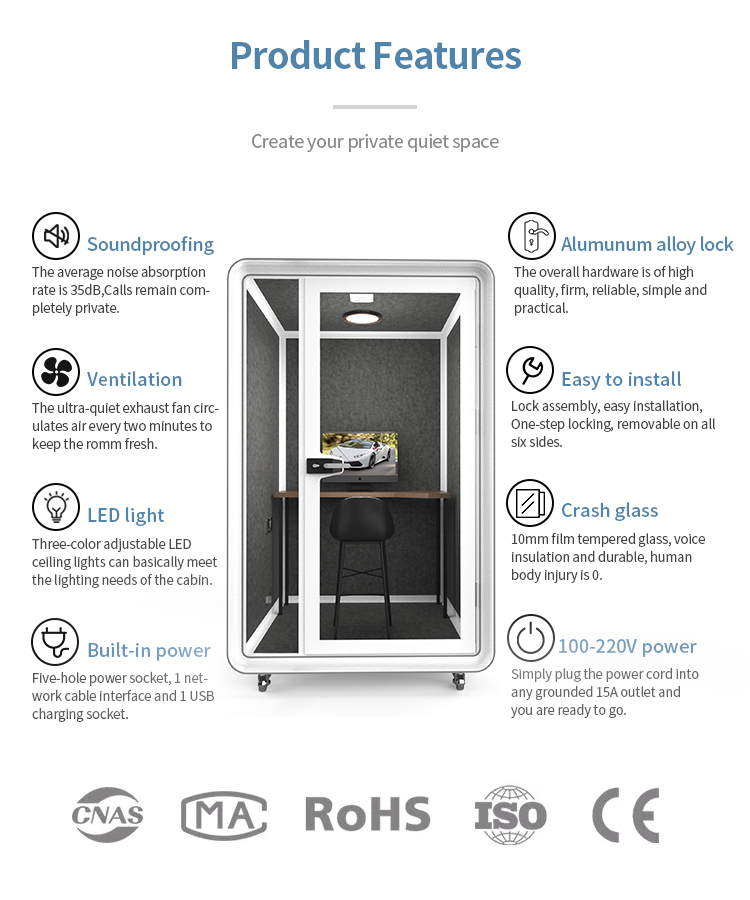 Bulk Buy China Wholesale Mobile Piano Room Acoustic Booths Practice ...