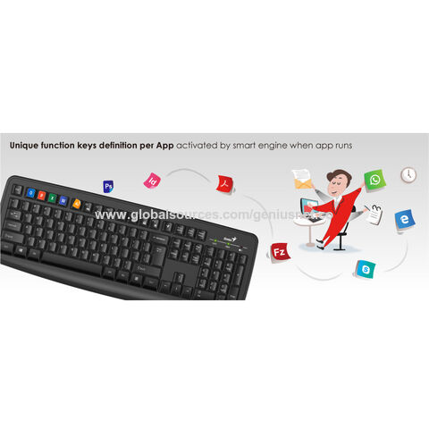 CLAVIER SANS FIL MULTIMÉDIA