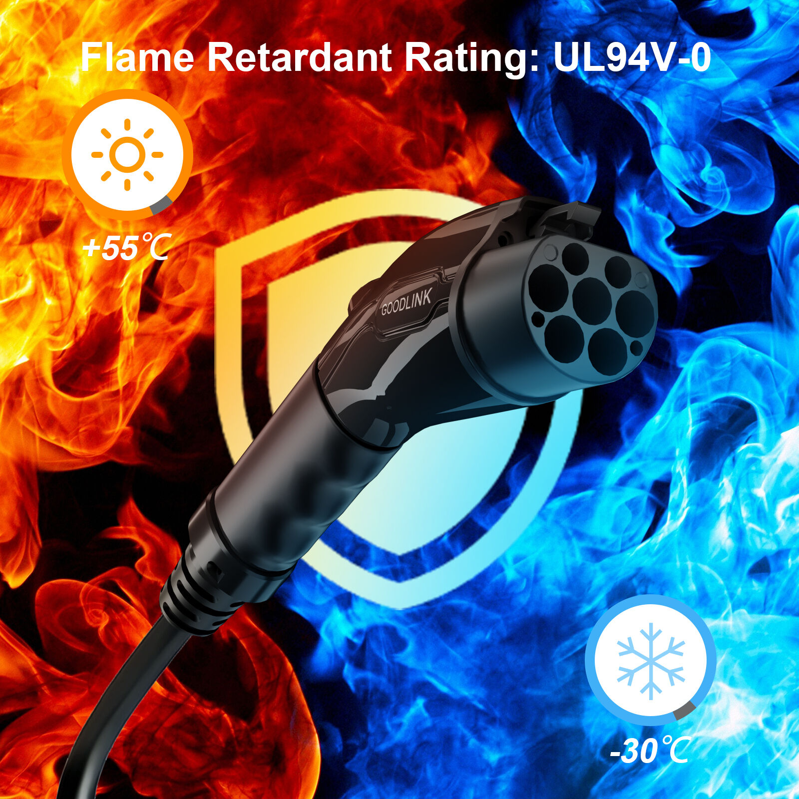 Goodlink Car Charger Manufacturer Gb/t 22kw Electric Vehicle Charging