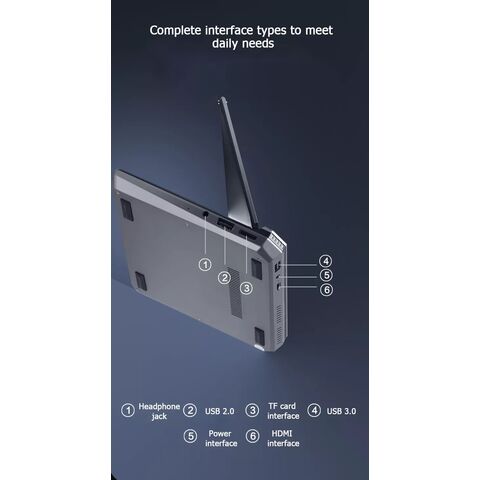 New arrival 7 inch palmtop pocket hand held laptop notebook computer school study touch screen all in one laptop pc