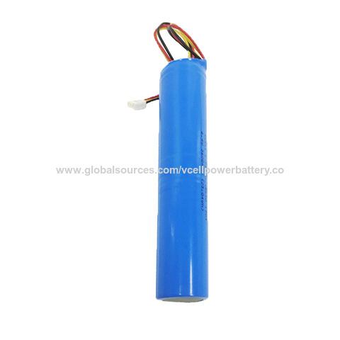 Custom lithium battery pack 6.4V 20Ah is rechargeable for solar light