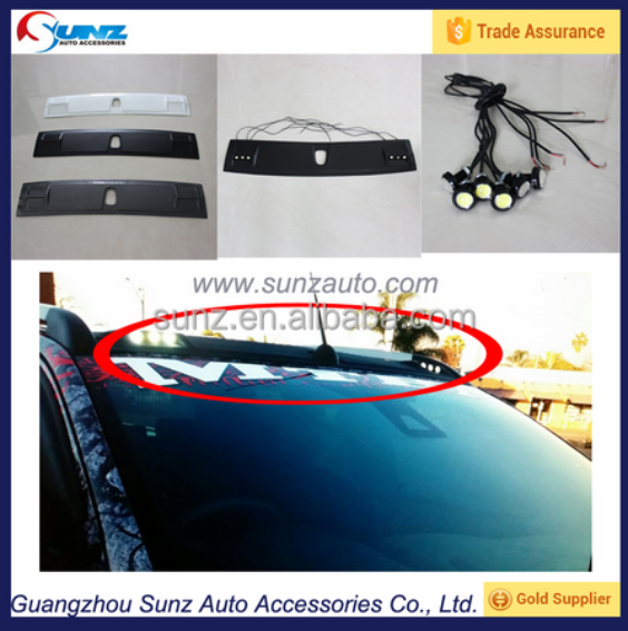Hilux Revo Front Roof Spoiler With Drl Led Light Body Kit Accessories
