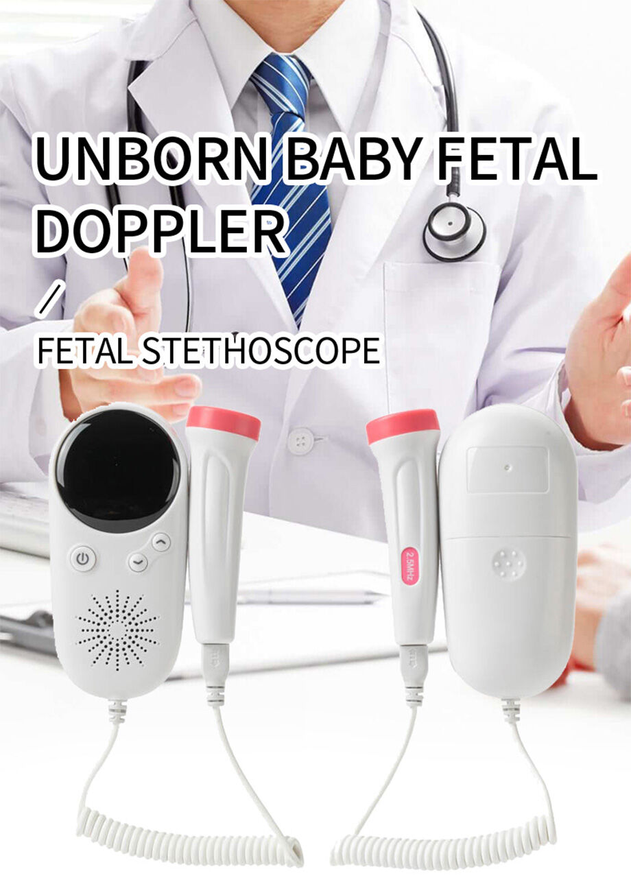 High Quality Doppler Portable Fetal Monitors Unborn Baby Heart Rate ...