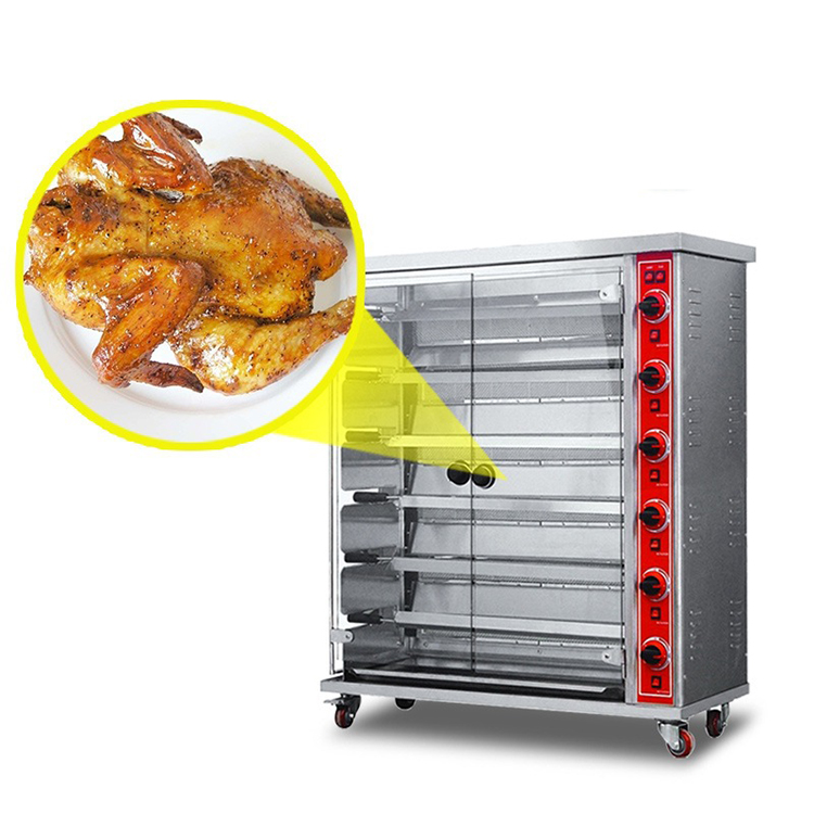 commercial electric gas arabic chicken roaster