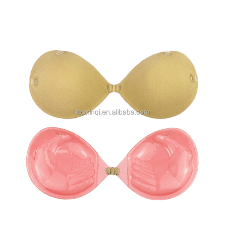 Strapless Self Adhesive Bra Silicone Reusable Push-up Bra Backless  Invisible Sticky Bra, Ladies Push Up Bras, Women Push Up Bra, Bra Brief  Sets - Buy China Wholesale Strapless Front Push Up Bra