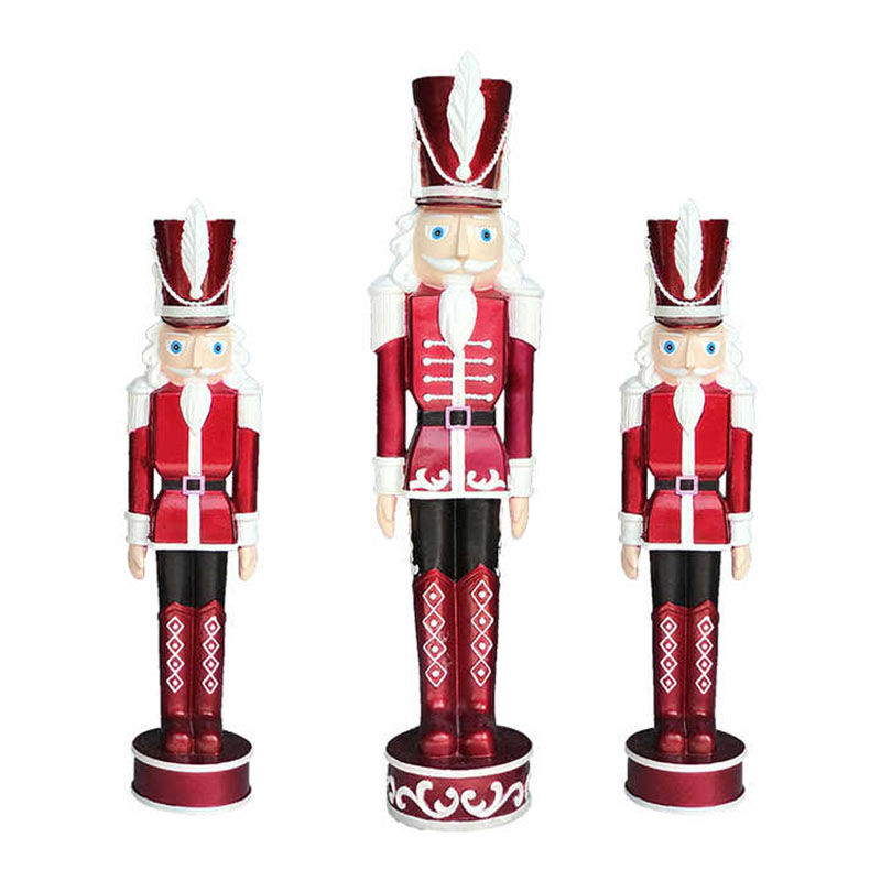 Wholesale Christmas Nutcrackers Resin Christmas Decorative Nutcrackers