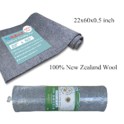 Wool Pressing Mat for Quilting 22 x 60 100% New Zealand Wool