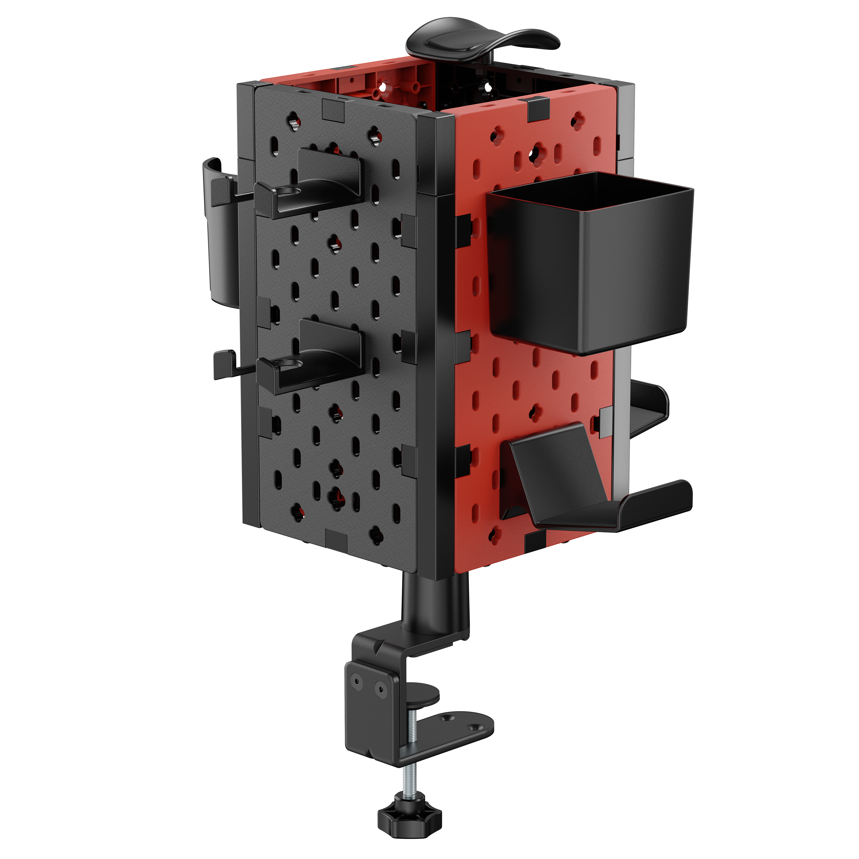 Buy Wholesale China 4-piece Desk Mounted Rotating Pegboard & Pegboard ...