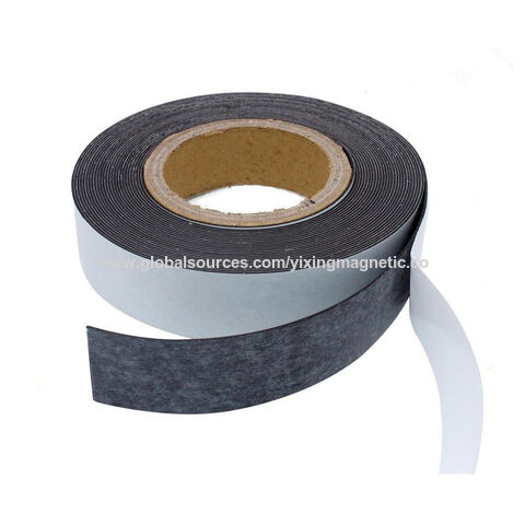 Buy Wholesale China Customized High Quality Isotropic Soft Flexible Rubber  Magnet Strips With Self-adhesive Sticker & Rubber Magnetic Strips at USD  0.3