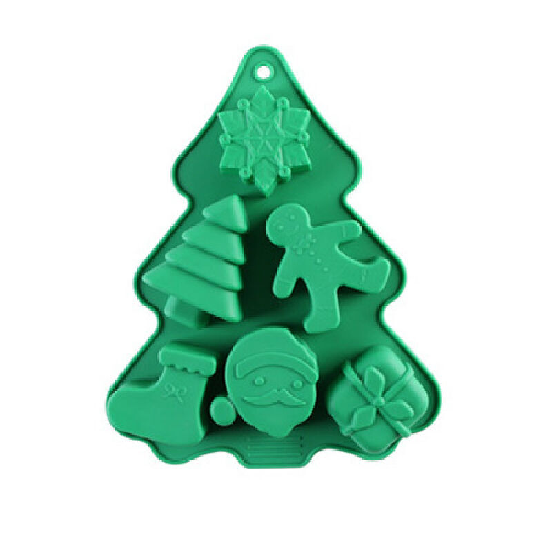 Christmas Tree Silicone Mold Cake Pan Reusable Christmas Baking